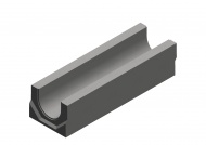 Лоток водоотводный бетонный SteePro DN 160 H 260 кл. E600